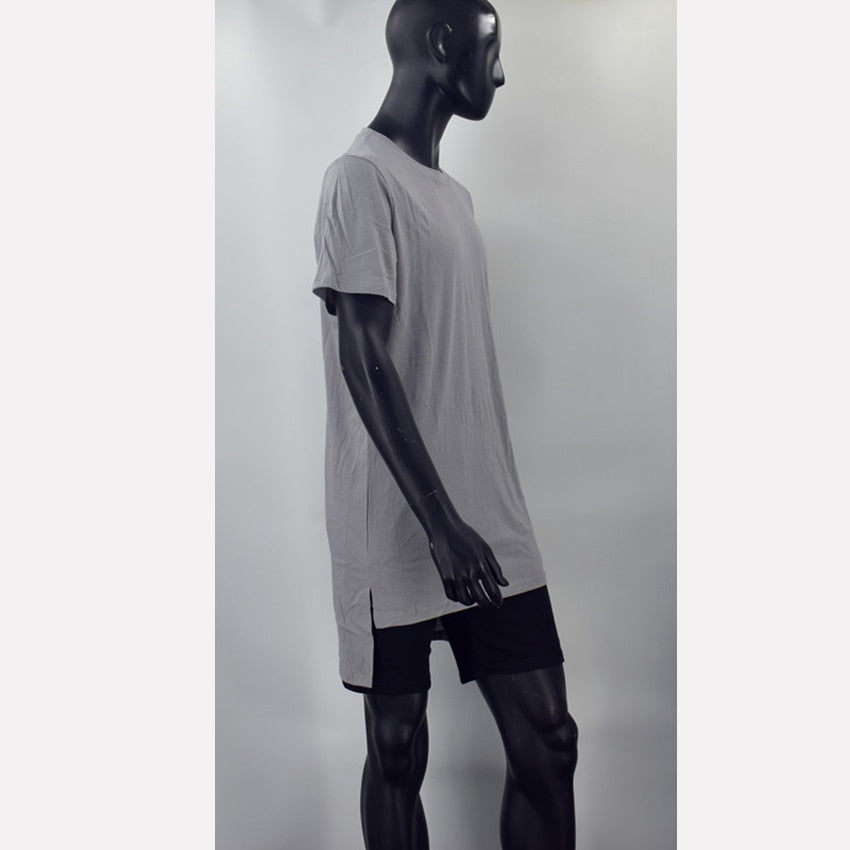 Real Fly Guy Long T-Shirt W/ Side Split