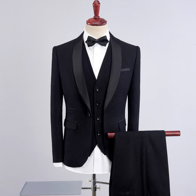 Real Fly Guy 3 Piece Slim Fit Suit Formal Wear