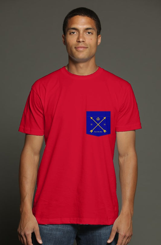 RR Pocket Tee  (Red)