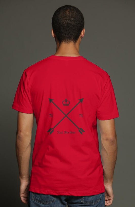 RR Pocket Tee (Red/Back)