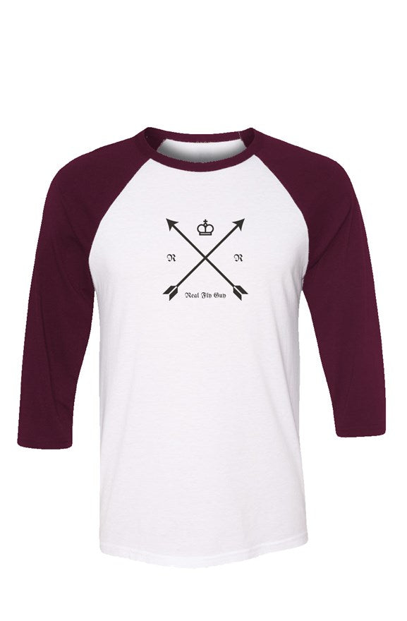 RR Baseball Tee (Maroon)