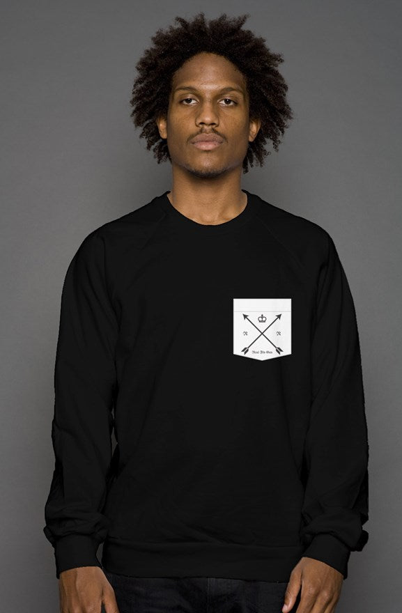 Real Fly Guy Crew Neck Sweatshirt