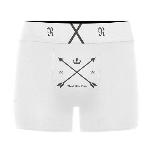 Real Fly Guy Men's Boxer Briefs with Custom Waistband