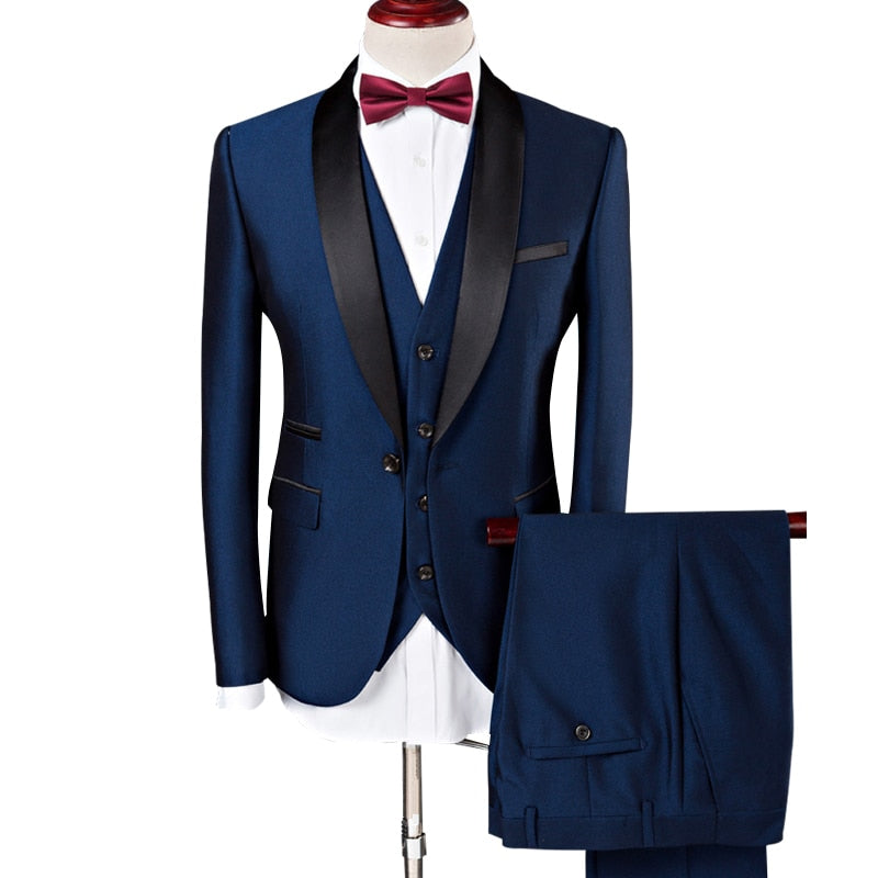 Real Fly Guy 3 Piece Slim Fit Suit Formal Wear