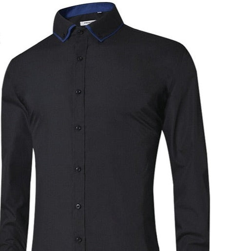 Real Fly Guy Slim Fit Designed Collar/Cuff Button Down