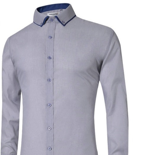 Real Fly Guy Slim Fit Designed Collar/Cuff Button Down