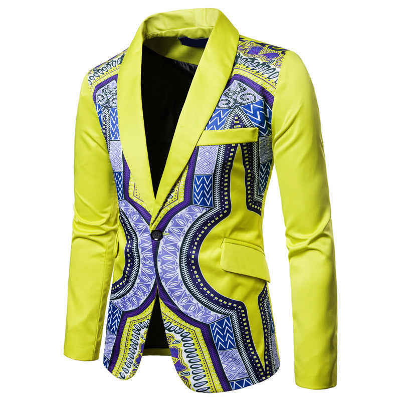 Real Fly Guy African Tribal Blazer Formal Wear