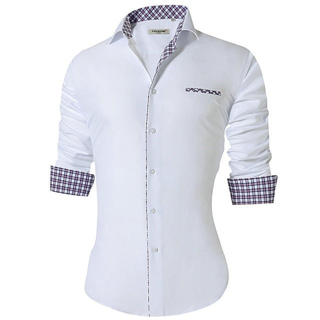 Real Fly Guy Slim Fit Designed Collar/Cuff Button Down
