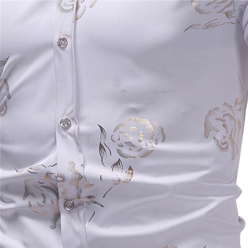 Real Fly Guy Rose Button Down